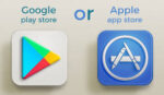 Google Play Store or Apple App Store